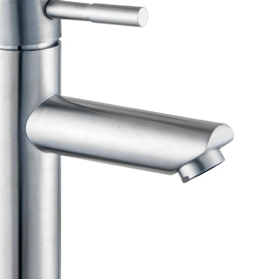 Monomando Lavamanos Stal Satinado Coolstart 4