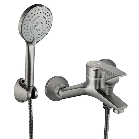 Monomando Tina Ducha Compass Gun Metal