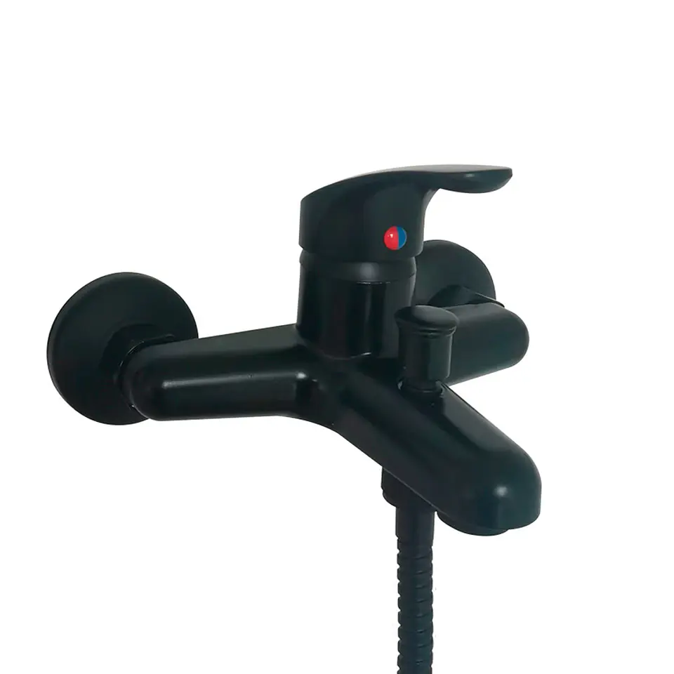 Monomando Tina Ducha ABS Eko Matte Black 4