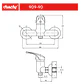 Monomando Solo Ducha ABS Eko Matte Black - Miniatura 2