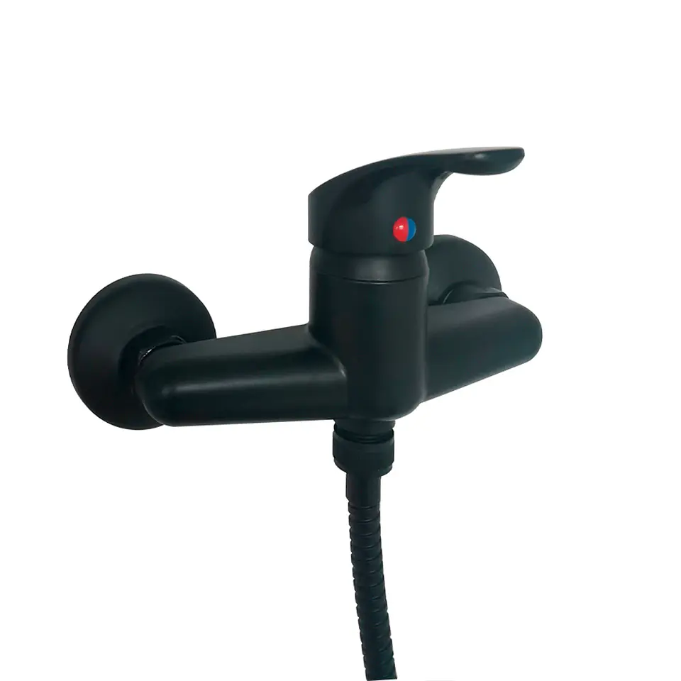 Monomando Solo Ducha ABS Eko Matte Black 4