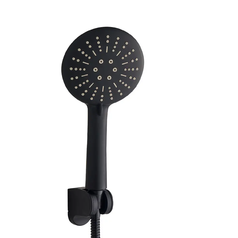 Monomando Tina Ducha Upsala Matte Black  3