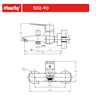 Monomando Tina Ducha Upsala 2