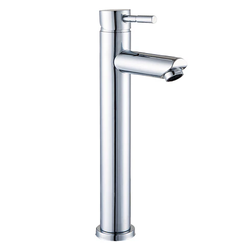 Monomando Lavamanos Alto Stal Cromo Coolstart