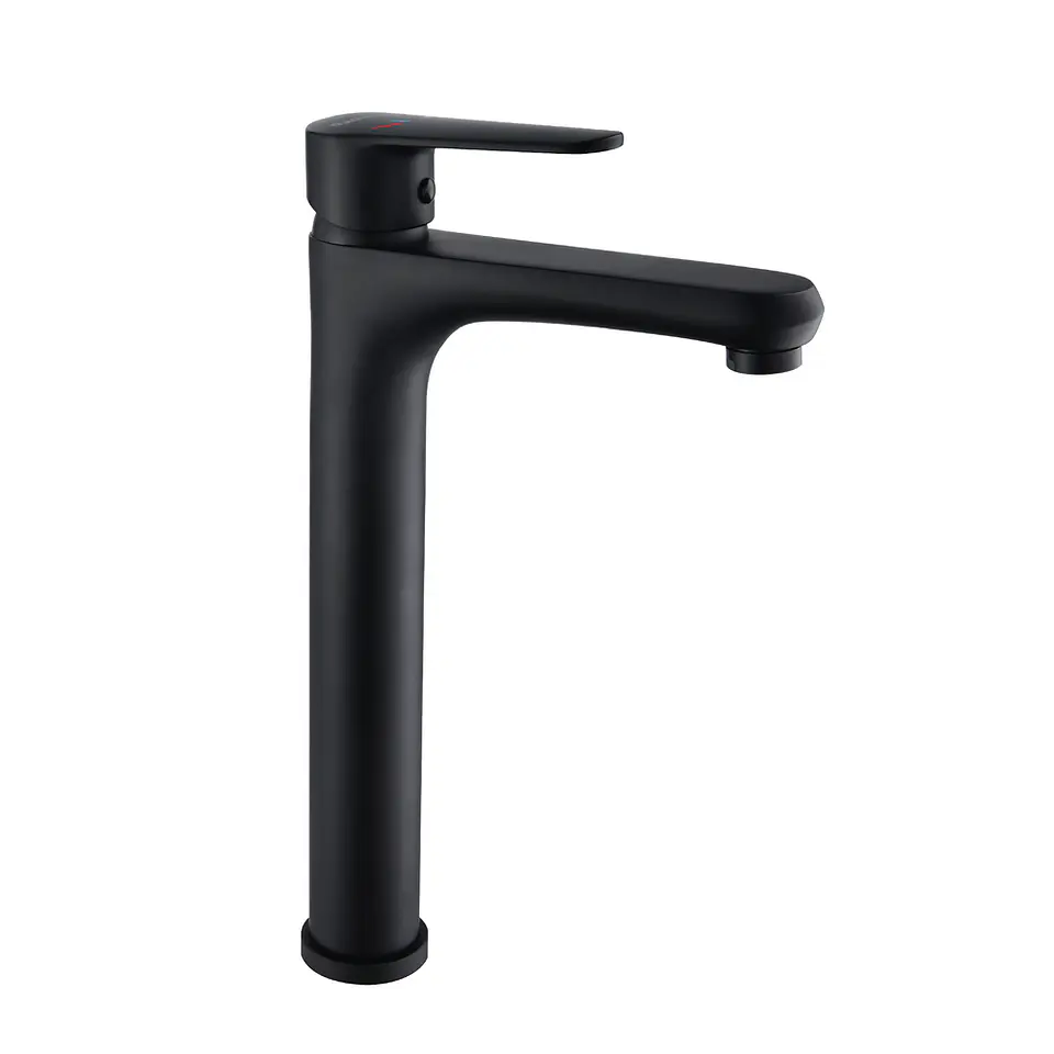 COMBO LAVAMANOS LOZA - LAVAMANOS ALTO AREN MATTE BLACK COOLSTART 2