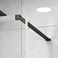 Mampara Frontal Fija Gun Metal 100  - Miniatura 2