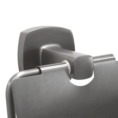Portarrollo Gun Metal Línea Carin