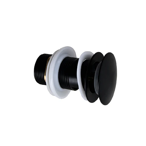 Desague Lavatorio Pop Up 1 1/4 con rebalse Matte Black