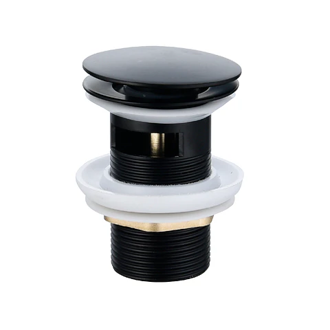 Desague Lavatorio Pop Up 1 1/4 con rebalse Matte Black