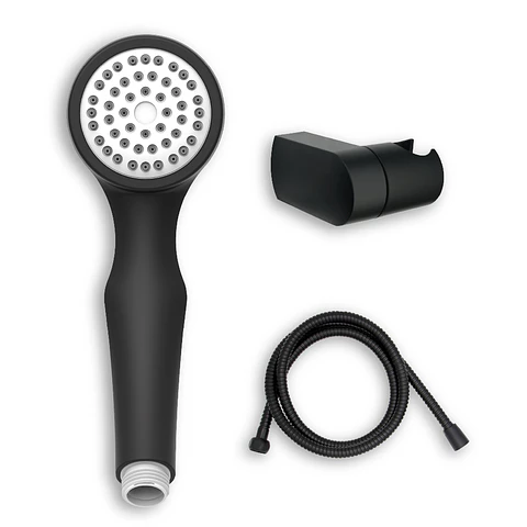 Juego de Ducha Eurospray Plus Matte Black