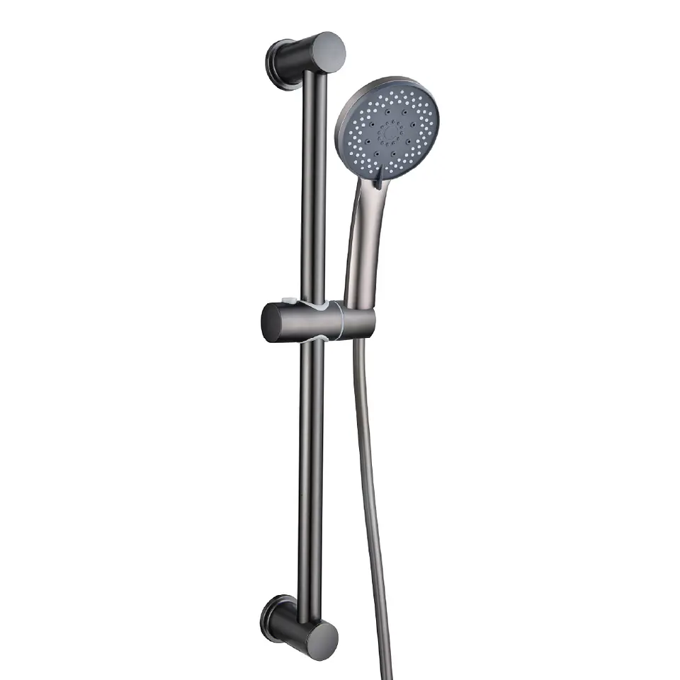 Griferia con Barra de Ducha Gun Metal 3