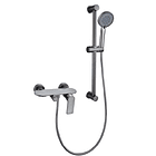 Griferia con Barra de Ducha Gun Metal 2