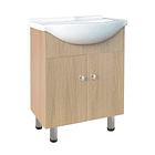 COMBO MUEBLE BAÑO MADERA VETADA 600X800X430 EKO PLUS 2