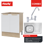 COMBO COCINA BLANCO 80 CM DERECHO 1