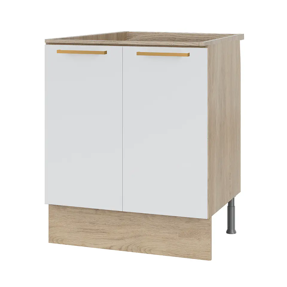 Combo cocina blanco 80 cm derecho 2