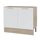COMBO COCINA BLANCO 100 CM DERECHO 2