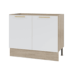 COMBO COMBINACION COCINA BLANCO 100 CM IZQUIERDO 2