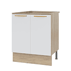 COMBO COMBINACION COCINA BLANCO 80 CM IZQUIERDO 2