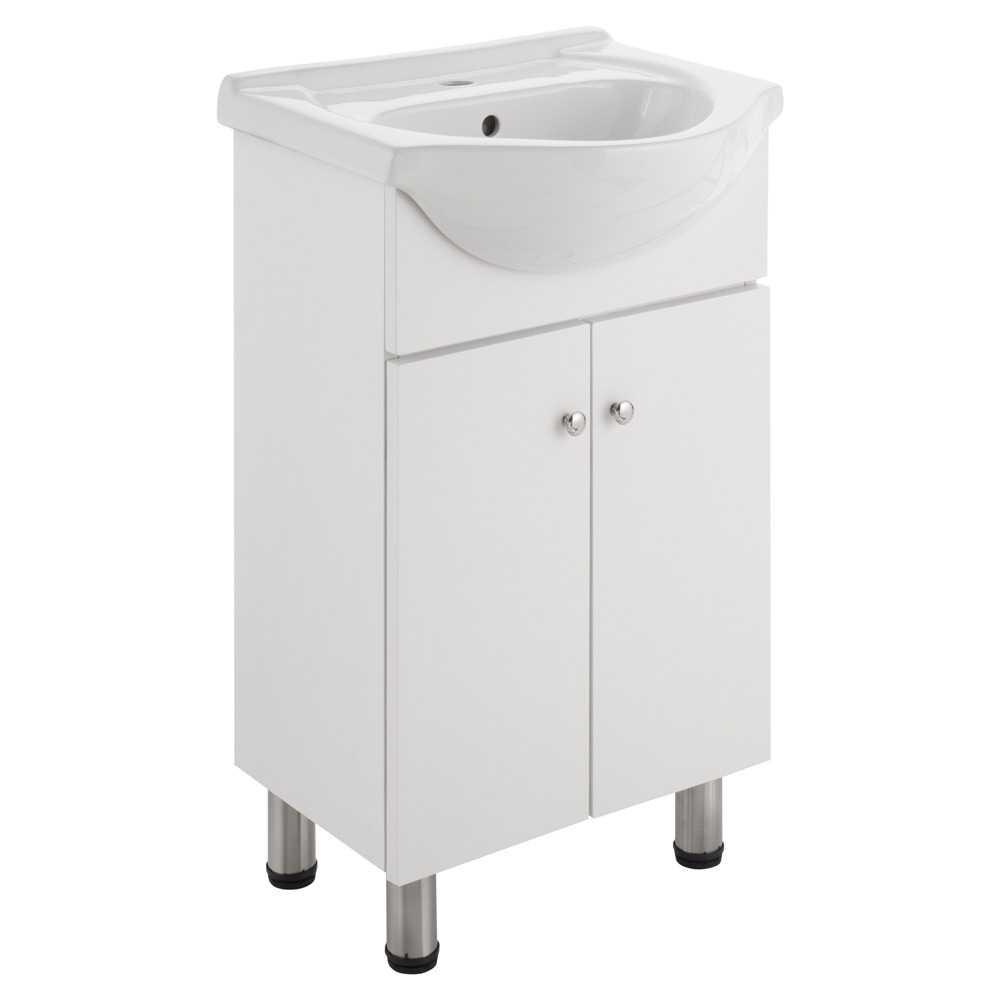 Mueble vanitorio 50 cm  Blanco