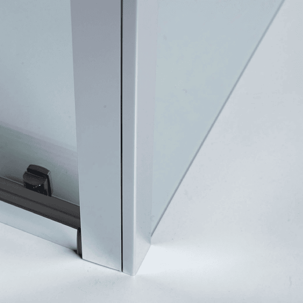 SET MAMPARA CORREDERA PARA CIERRE ESQUINA 150 X 70 CM 4