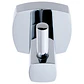Percha simple Carin cromado - Miniatura 2