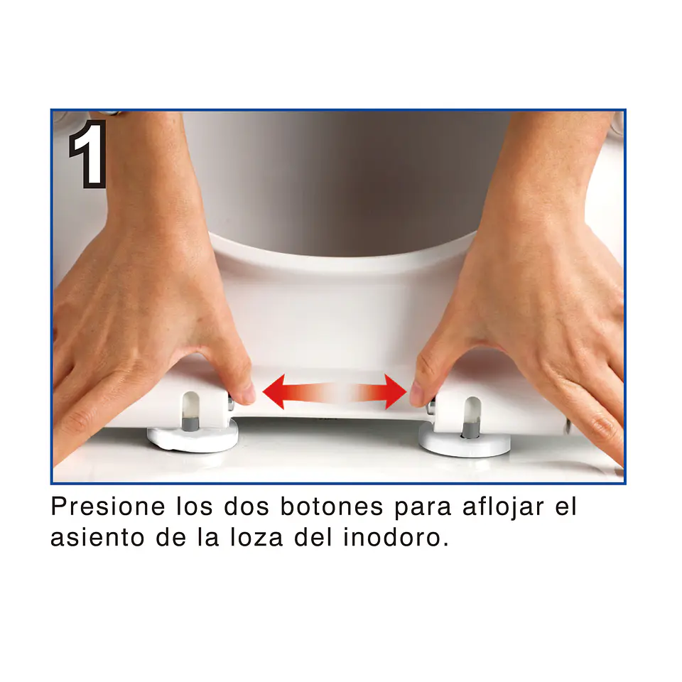 Asiento WC sanitario Soft Touch 7