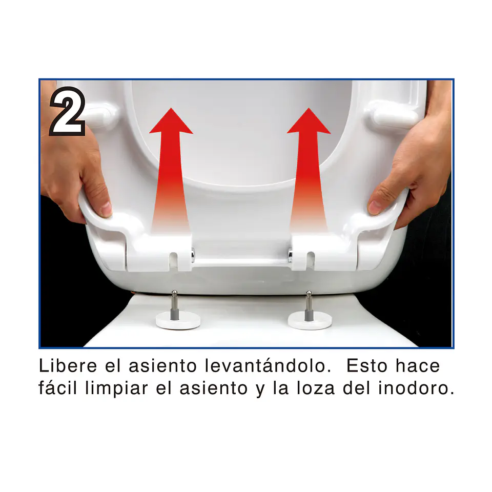 Asiento WC sanitario Soft Touch 8