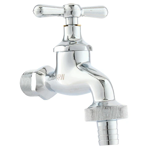 Llave de lavadero 1/2" HE x 3/4" 