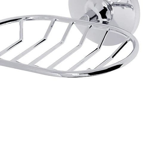 Brita Jabonera Rejilla Zinc Cromado