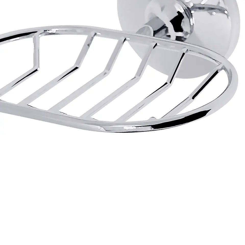Brita Jabonera Rejilla Zinc Cromado 2