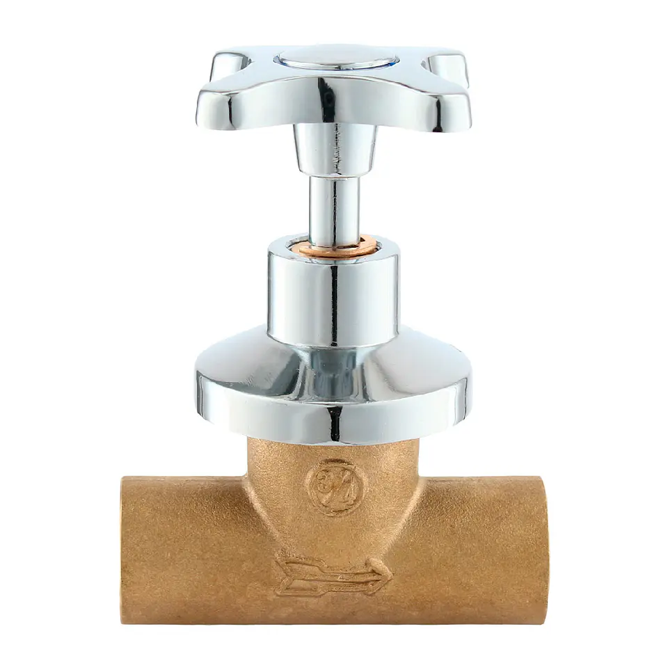 Llave de paso campana 3/4 3