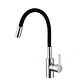 Monomando Cocina Flexible Negro Basic - Miniatura 1