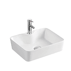 Lavamanos loza 49x38x13 cm Rectangular 3