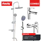 Combo columna Compass + grifería ducha y baño gunnar  - Miniatura 1