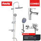 Combo columna Compass + grifería tina y baño gunnar - Miniatura 1