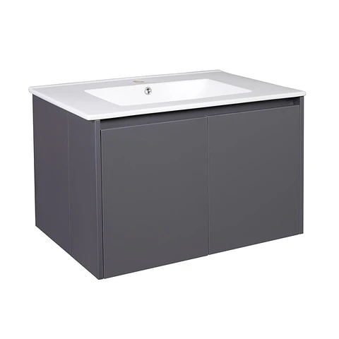 Mueble Vanitorio EBBA Dark Gray Plegable 70 cm