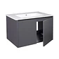 Mueble Vanitorio EBBA Dark Gray Plegable 70 cm - Miniatura 5