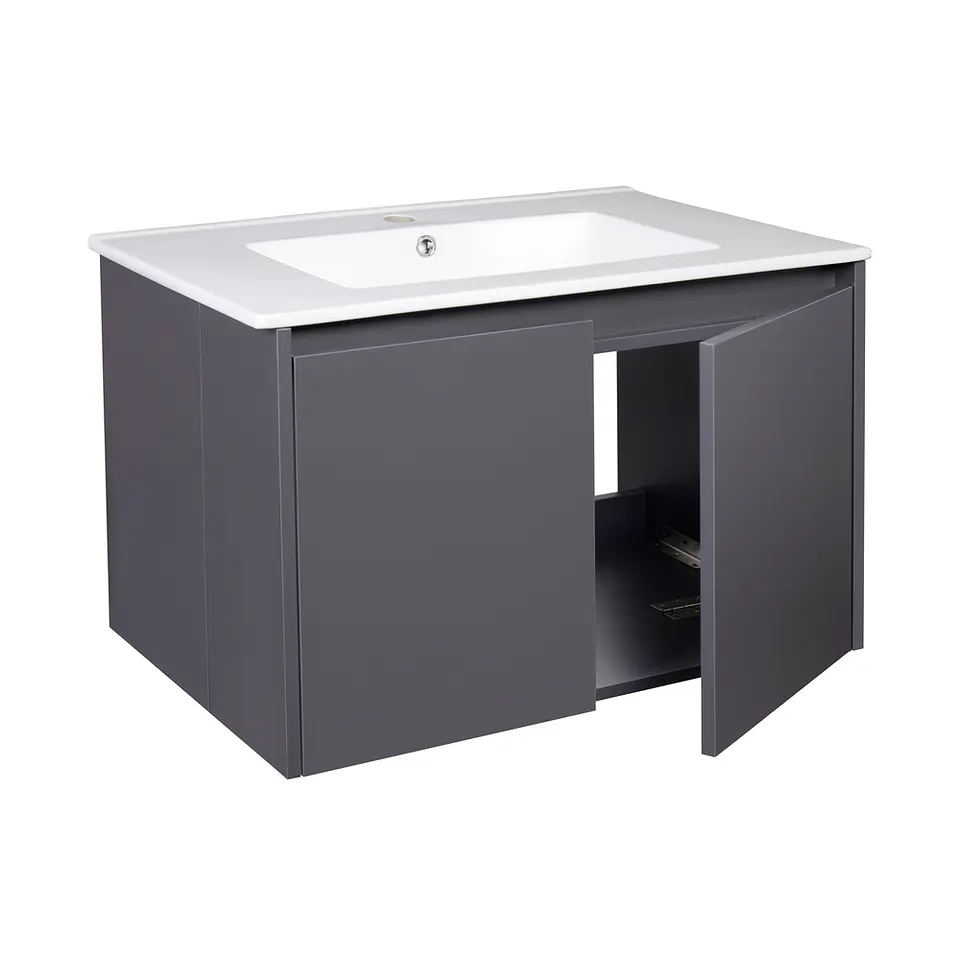 Mueble Vanitorio EBBA Dark Gray Plegable 70 cm 5