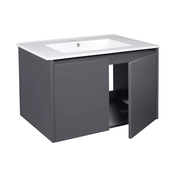 Mueble Vanitorio EBBA Dark Gray Plegable 90 cm 5