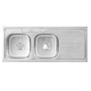 Lavaplato Sobreponer Monomando 1200X500 Derecho con rebalse