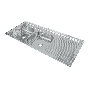 Lavaplato Sobreponer Monomando 1200X500 Derecho con rebalse