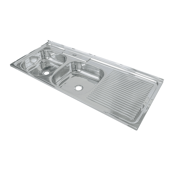 Lavaplato Sobreponer Monomando 1200X500 Derecho con rebalse 2