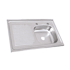 Lavaplato Sobreponer Combinacion 800X500 Izquierdo con rebalse 2