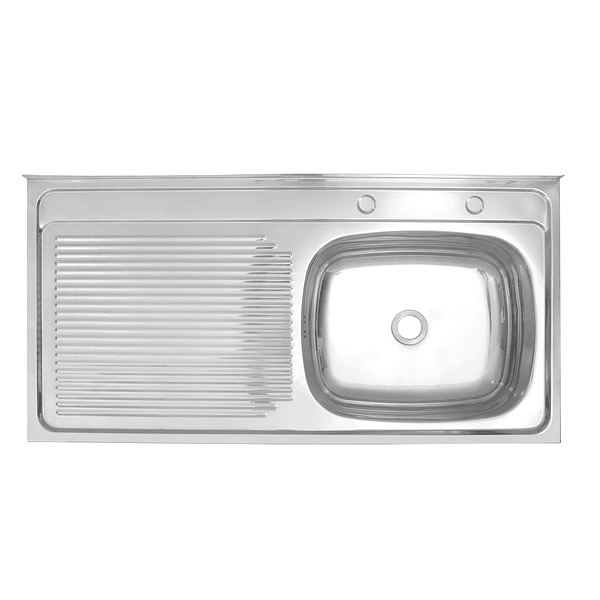 Lavaplato Sobreponer Combincion 1000X500 Izquierdo con rebalse 1