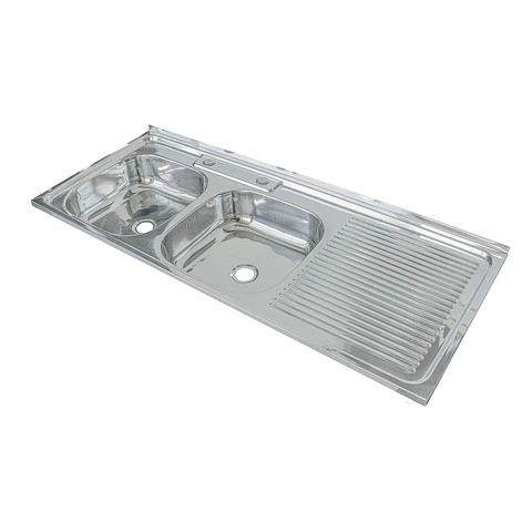Lavaplato Sobreponer Combinacion 1200X500 Derecho con rebalse