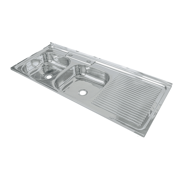 Lavaplato Sobreponer Combinacion 1200X500 Derecho con rebalse 2