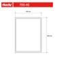 Espejo Rectangular 45x60 cm con Bisel para Baño - Miniatura 6
