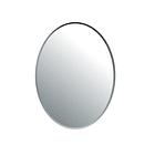 Espejo ovalado 45x60 cm con bisel para Baño  3