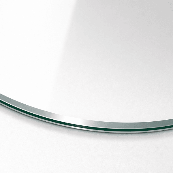 Espejo redondo 80 cm con bisel para Baño  2