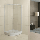 Cabina de Ducha shower Base Curva 80x80 cm 1